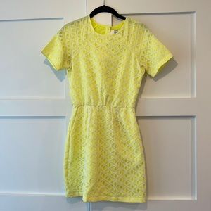 Dolce Vita yellow neon mini